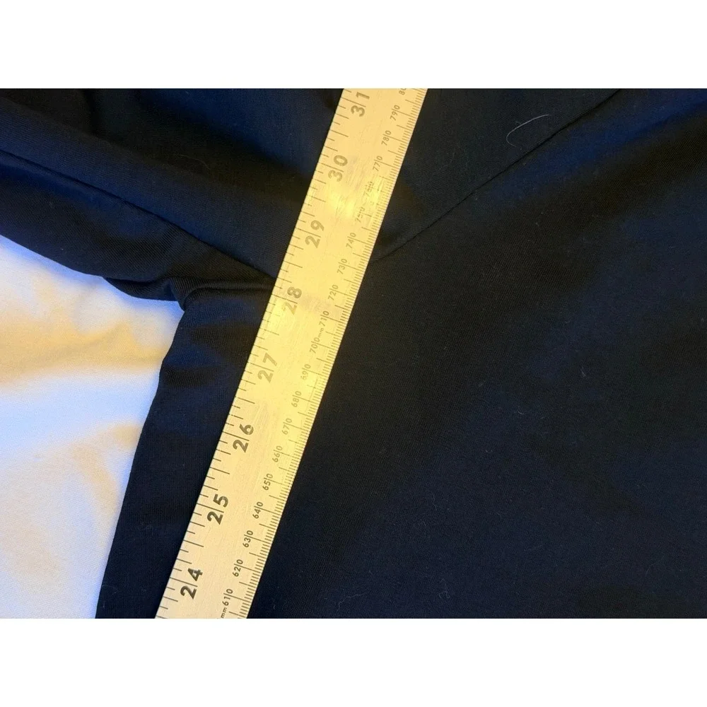 Adidas Originals Wide Leg Track Pants Black Gold Trefoil 3 Stripe Mens Large